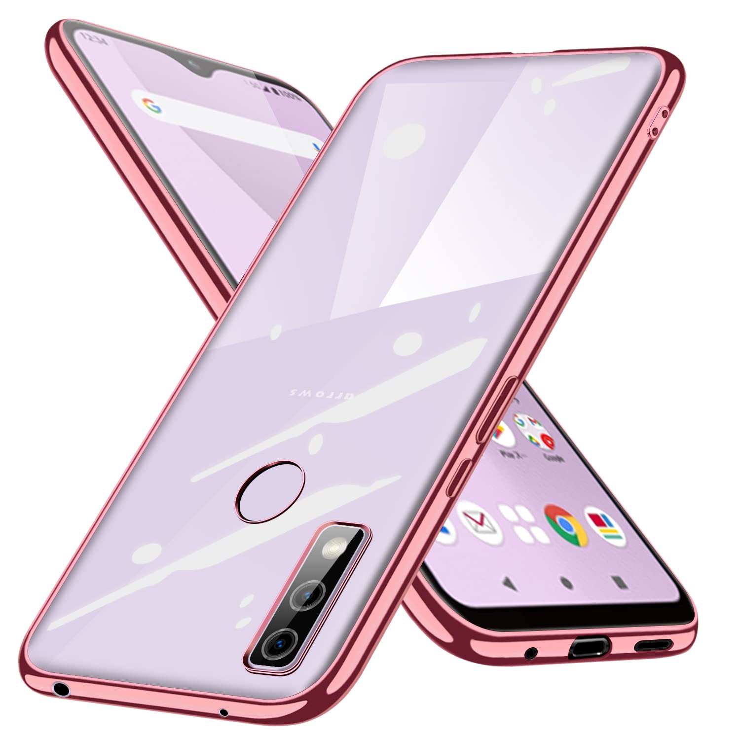 Amazon.co.jp: arrows We F-51B ケース クリア FCG01